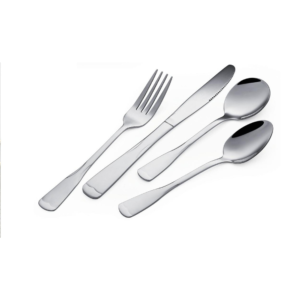 4-Piece Silver Flatware Set