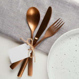Gold & Brass-Finish Flatware